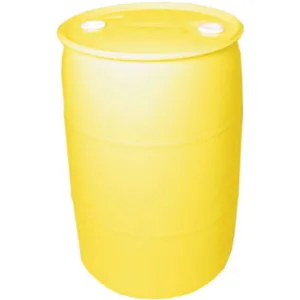 BASCO THO55Y Poly Drum Closed Head 55 Gallon Yellow | AB7QCG 23Y334