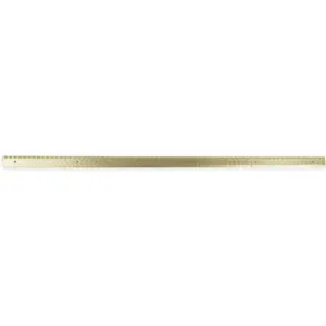 BATTALION 1VZU1 Carpet Edging Bar Aluminium Gold 72 Inch Length | AB3YBH