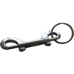 BATTALION 25PA12 Bolt Snap Key Holder With Split Rings | AB8JUQ