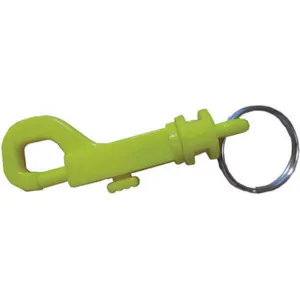 BATTALION 25PA17 Plastic Key Clip 2-5/8 Inch Yellow | AB8JUW