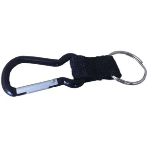 BATTALION 25PA28 Carabineer Key Holder Black | AB8JVF