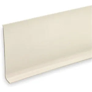 BATTALION 2RRW8 Wall Base Molding Almond 720 Inch Length | AC3DHU 2RRX2