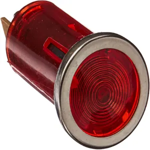 BATTERY DOCTOR 20543 Indicator Light, With 1/2 Inch Round Bezel, Red | CG9ANX