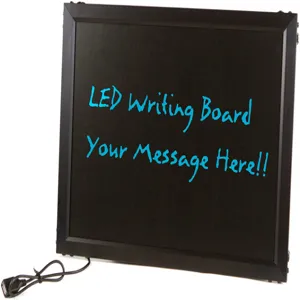 BATTERY DOCTOR 23060 LED Writing Board Stand, 12 x 16 Inch Size | CG9AQM