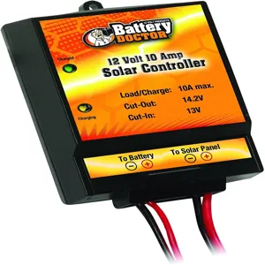 BATTERY DOCTOR 23122 Solar Controller, 10A | CG9AQU