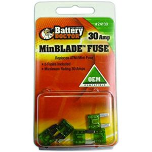 BATTERY DOCTOR 24107-7 Automobile Fuse, 7.5A, Brown | CG9ARZ