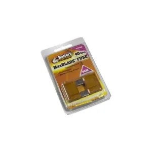 BATTERY DOCTOR 24540 Blade Fuse, 40A, Orange, 2 Piece | CG9AWK