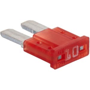 BATTERY DOCTOR 24810-7 Fuse, 10A, Red | CG9AYJ