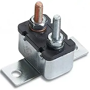 BATTERY DOCTOR 31111-7 Circuit Breaker, Stud Mount, Right Angle Bracket, 10A | CG9BDU