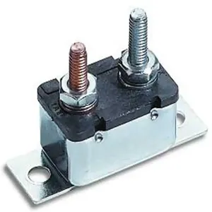 BATTERY DOCTOR 31122-7 Circuit Breaker, Stud Mount, In Line Bracket, 15A | CG9BEK