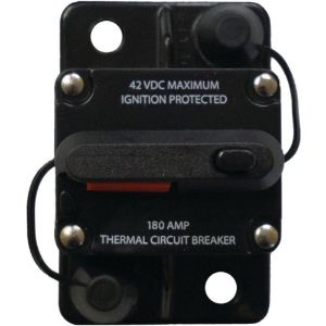 BATTERY DOCTOR 31208-7 Circuit Breakers, With Terminal Cover, Manual Reset, 180A | CG9BFN