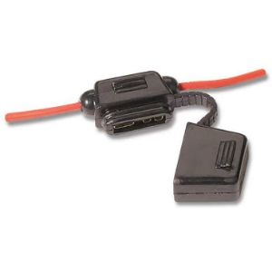 BATTERY DOCTOR 31820 In Line Fuse Holder, With Cover, 12 Awg, 30A | CG9BGG