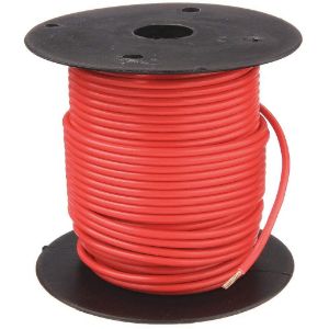 BATTERY DOCTOR 81083 Primary Wire Spool, 14 Awg, 100 Feet Length, Red | CG9BTT