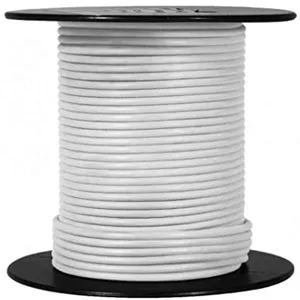 BATTERY DOCTOR 81044 Crosslink Primary Wire Spool, 18 Awg, 100 Feet Length, White | CG9BRG