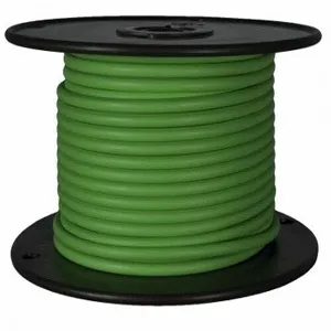 BATTERY DOCTOR 81110 Primary Wire Spool, 18 Awg, 100 Feet Length, Green | CG9BUQ