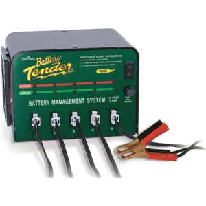 BATTERY TENDER 021-0133 5 Bank Battery System 12v 2a | AA2PJZ 10W830