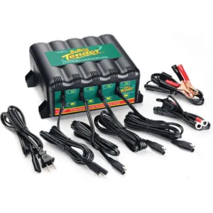 BATTERY TENDER 022-0148-DL-WH 4 Bank Battery System 12v 1.25a | AA2PJY 10W829