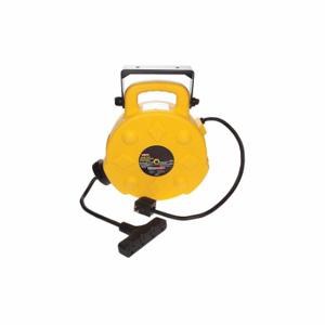 BAYCO PRODUCTS SL-8904-40 Poly Cord Reel, With 4 Outlets, 15A, 40 Ft | CN9DTF 200U76