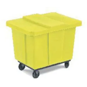 BAYHEAD PBL-10 YELLOW Cube Truck Lid Yellow Fits 12-1/2 Cubic Feet | AF3QAU 8ARV2