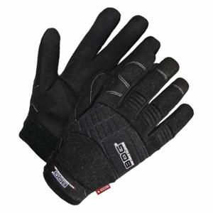 BDG 20-1-10603B-SK Mechanics Gloves, Size S, Mechanics Glove, Full Finger, Synthetic Leather, Knit Cuff | CN9GYL 780XK5