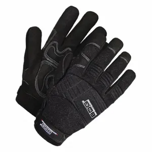 BDG 20-1-10605B-L Mechanics Gloves, Size L, Mechanics Glove, Full Finger, Synthetic Leather, Neoprene | CN9GVF 56LC32