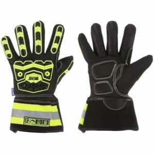 BDG 20-1-10753-X3L Leather Gloves, 3XL, Drivers Glove, Goatskin, Premium, ANSI Impact Level 2, Full | CN9FGP 56LD16