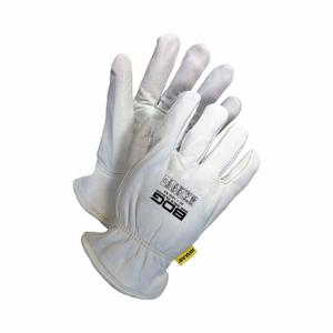 BDG 20-1-1600-XL-K Leather Gloves, Size XL, Drivers Glove, Full Leather Leather Coverage, ANSI Cut Level A4 | CR8RUJ 780XW2