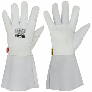 BDG 20-1-1605-L Leather Gloves, Size L, Drivers Glove, Full Leather Leather Coverage, 4 PPE CAT, Premium | CR8RTX 55LD59