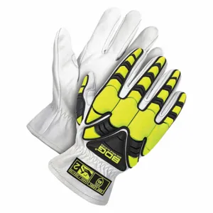 BDG 20-1-1880-XL-K Leather Gloves, Size XL, Goatskin, Glove, Full Finger, ANSI Impact Level 2, Aramid, 1 PR | CT2RDH 783U03