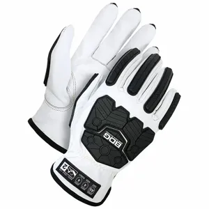 BDG 20-1-5000-S Leather Gloves, Size S, Synthetic Leather, Premium, ANSI Impact Level 2, ANSI Cut Level A6 | CN9GAN 796L10