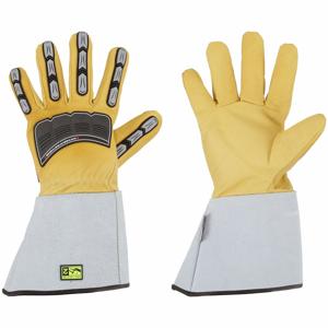 BDG 20-9-10696-M Leather Gloves, Size M, Premium, Drivers Glove, Goatskin, Kevlar, 1 PR | CR9JFA 20LN88