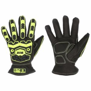 BDG 20-9-10750-XS Leather Gloves, XS, ANSI Cut Level A5, ANSI Impact Level 2, Premium, Drivers Glove | CT2BFN 56LD68