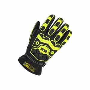 BDG 20-9-10750-X2L Leather Gloves, Size 2XL, Drivers Glove, Goatskin, Premium, ANSI Impact Level 2, Full | CN9FEC 56LD73