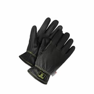 BDG 20-9-10751-S-K Leather Gloves, Goatskin Palm, PR | CT2RVX 783UA7