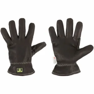 BDG 20-9-10751-X2L Leather Gloves, Size 2XL, ANSI Cut Level A5, Premium, Drivers Glove, Goatskin, Polyester | CR8RZP 61JZ24