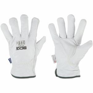 BDG 20-9-1600-XS Leather Gloves, XS, ANSI Cut Level A4, Premium, Drivers Glove, Goatskin, Kevlar | CT2BFM 61JZ39