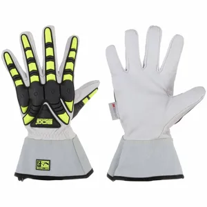 BDG 20-9-1873-L Leather Gloves, Size L, ANSI Impact Level 2, Premium, Drivers Glove, Goatskin, Wing Thumb | CR8TPM 61JZ69