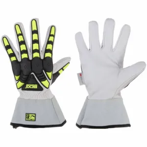 BDG 20-9-1873-XL Leather Gloves, Size XL, ANSI Impact Level 2, Premium, Drivers Glove, Goatskin, Kevlar | CR9TLG 61JZ66