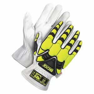 BDG 20-9-1880-X3L Leather Gloves, 3XL, ANSI Cut Level A5, ANSI Impact Level 2, Premium, Drivers Glove | CR8TEG 56LD94