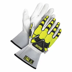 BDG 20-9-1883-XL-K Leather Gloves, Size XL, Goatskin, Glove, Full Finger, ANSI Impact Level 2, Aramid, 1 PR | CT2RDC 783UM2