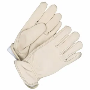 BDG 20-9-376-7 Leather Gloves, 2XS, Premium, Drivers Glove, Cowhide, Keystone Thumb, Slip-On Cuff | CR8TEE 793VC0