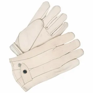 BDG 20-9-981-7-9 Leather Gloves, Size S, Premium, Drivers Glove, Cowhide, Keystone Thumb, C Inch Cuff, 1 PR | CT2BTF 793VC5