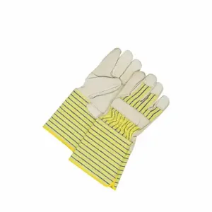 BDG 40-1-1511W-5-K Leather Gloves, Cowhide Palm, Elastic, PR | CT2REK 783UU6