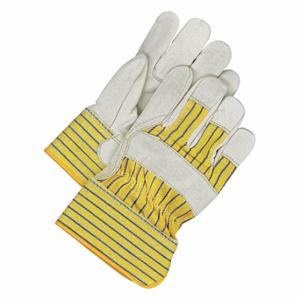 BDG 40-1-281ECU-LK Leather Gloves, Size L, Cowhide, Premium, Glove, Full Finger, 3/4 Back Leather Coverage | CT2DLV 780Y07