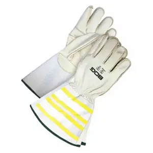 BDG 60-1-1280KV-S Leather Gloves, Size S, Premium, ANSI Cut Level A4, Gauntlet Cuff, Wing Thumb, 1 Pair | CN9FZH 55LD73