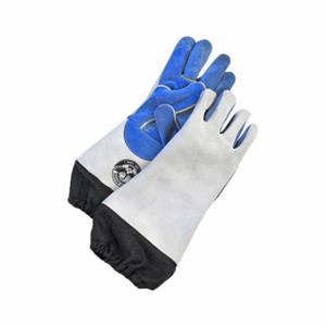 BDG 64-9-666B-KW-S Welding Gloves, Wing Thumb, Gauntlet Cuff, Premium, Gander, S Glove Size, 1 PR | CN9HLH 793PK5