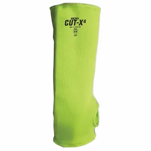 BDG 99-1-315-14 Cut-Resistant Sleeve, Ansi/Isea Cut Level A4, Polyethylene/Fiberglass, Yellow, Knit Cuff | CN9HDC 55LD98