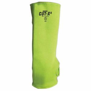 BDG 99-1-315-18 Cut-Resistant Sleeve, Ansi/Isea Cut Level A4, Polyethylene/Fiberglass, Yellow, Knit Cuff | CN9HCZ 55LE01