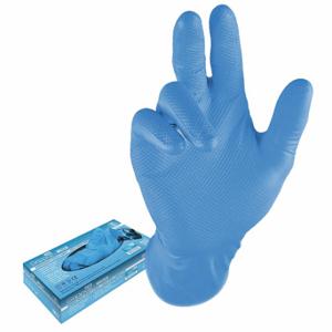 BDG 99-1-6200B-X3L Einweghandschuhe, chemikalienbeständig/allgemeiner Zweck, 3XL, 8 Mil, puderfrei, blau, 50 Stück | CN9EVT 56RG59