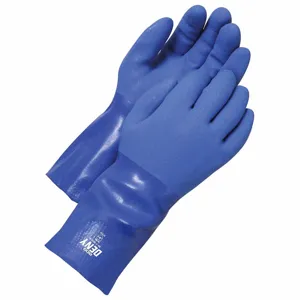 BDG 99-1-820-1-0K Chemical Resistant Glove, 12 Inch Length, Sandy, XL Size, Blue, Deny 99-1-820, 1 Pair | CN9DUM 780XY5